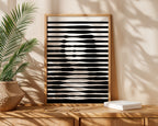 Waveform Stripes Poster – i rum 3