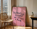 Do Whatever You Want Poster – i rum 4
