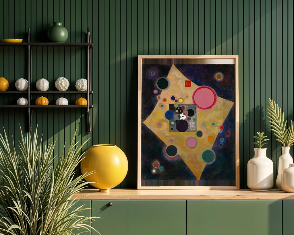 Wassily Kandinsky Accent in Pink 1926 Poster – i rum 4