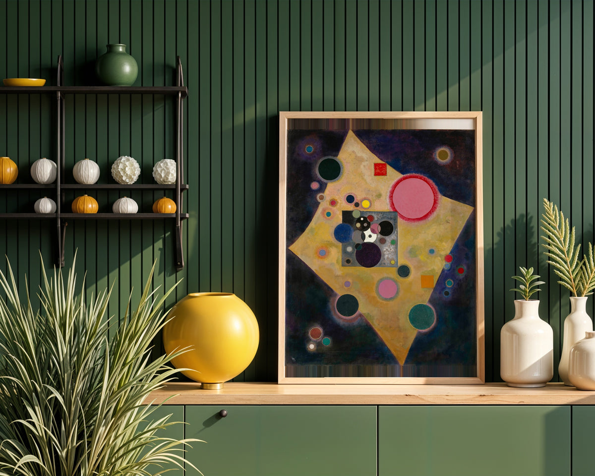 Wassily Kandinsky Accent in Pink 1926 Poster – i rum 4