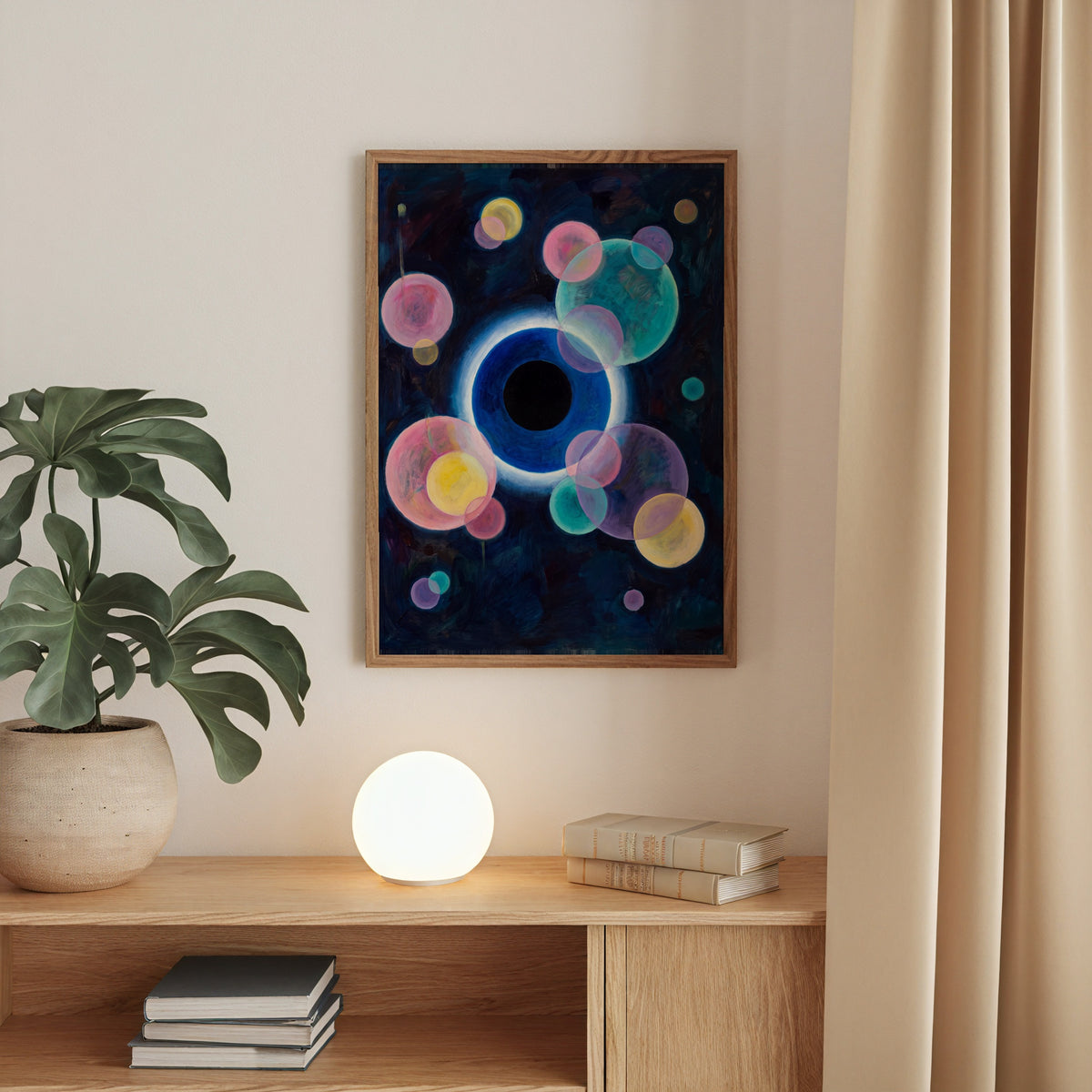 Wassily Kandinsky Night Circles Poster – i rum 4