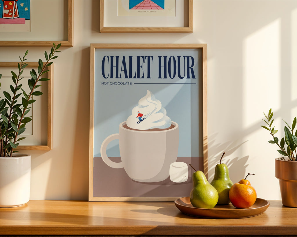 Whipped Cocoa Slope Poster – i rum 4