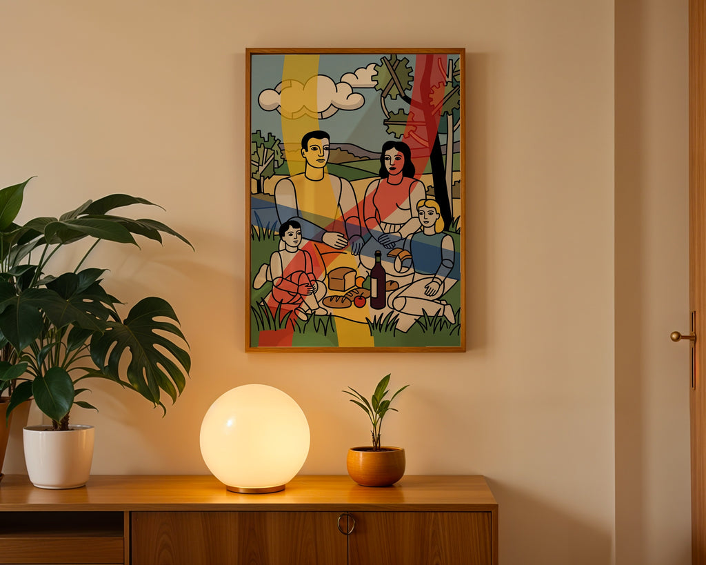 Fernand Leger Country Picnic Poster – i rum 5