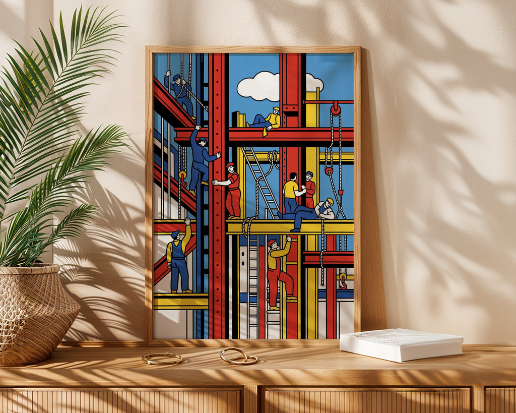 Fernand Leger The Builders 1950 Poster – i rum 5