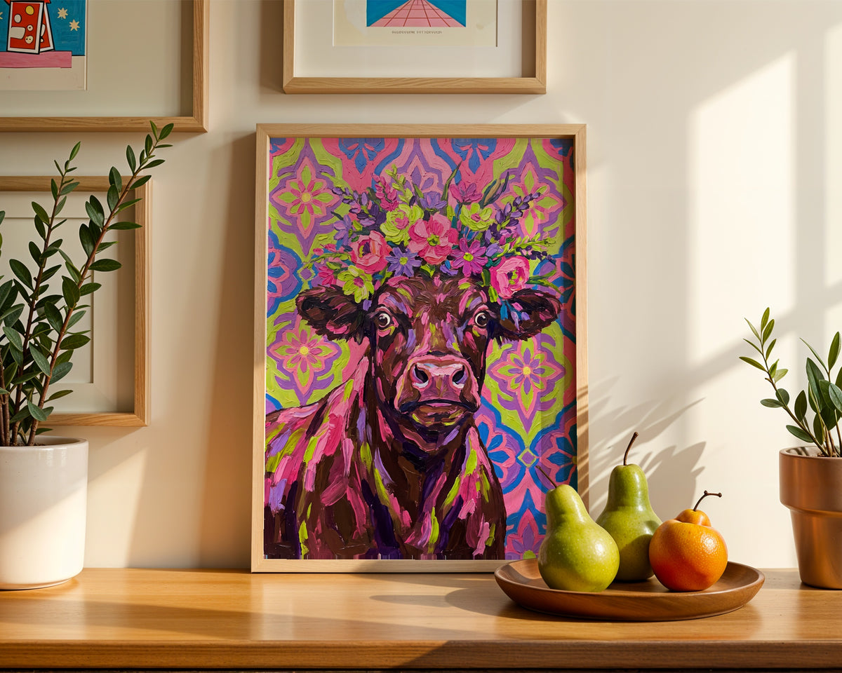 Flower Bull Poster – i rum 5