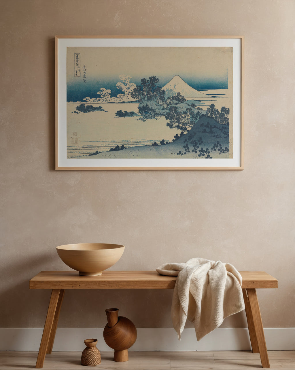 Katsushika Hokusai Shichiri Beach in Sagami Province 1831 Poster – i rum 6