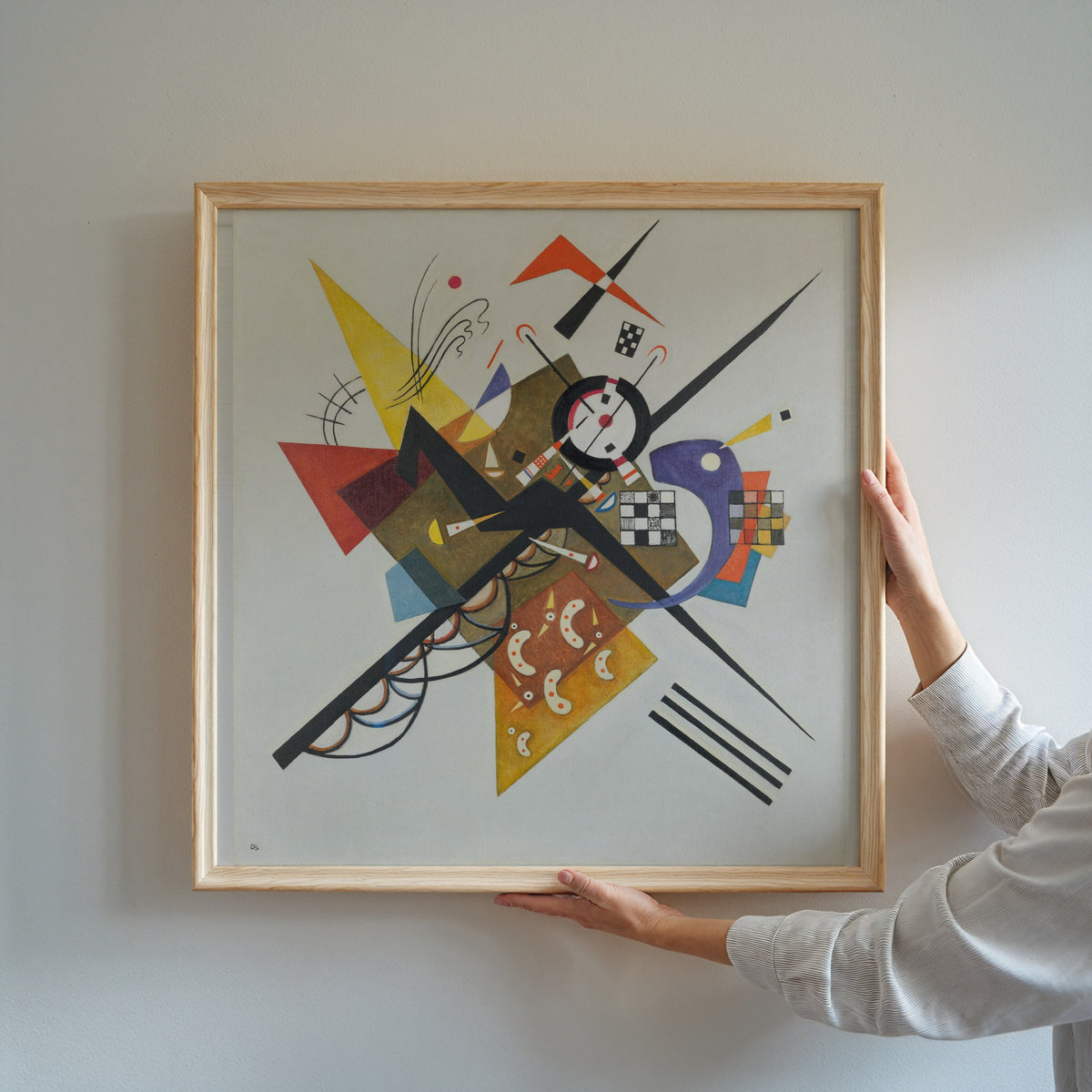 Wassily Kandinsky On White II 1923 Poster – i rum 3
