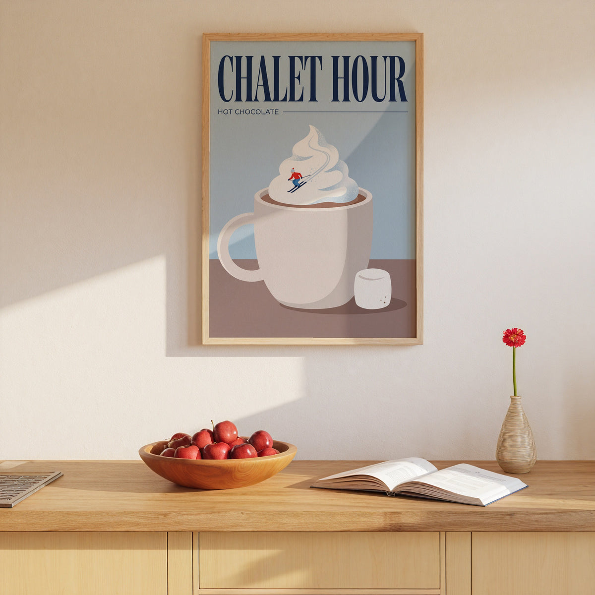 Whipped Cocoa Slope Poster – i rum 5