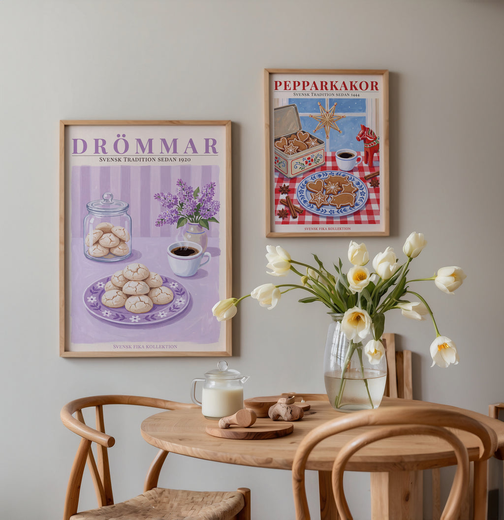 Drömmar Poster – två posters i rum 2