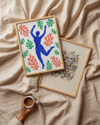 Henri Matisse Blue Dancer Poster – två posters i rum 1