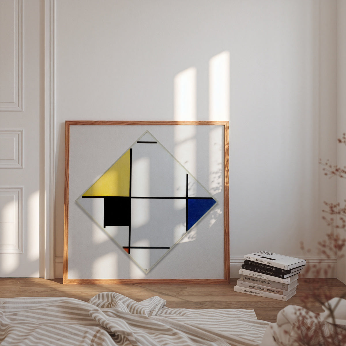 Piet Mondrian Lozenge Composition 1921 Poster – i rum 4