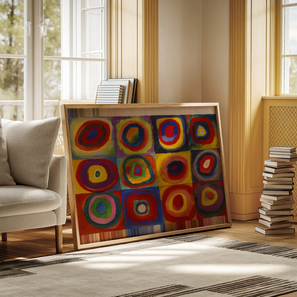 Wassily Kandinsky Squares with Concentric Circles 1913 Poster – i rum 8