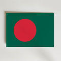 Bangladesh National Flag Poster – modern konst och stilren konsttryck för hemmet hos Bozetto