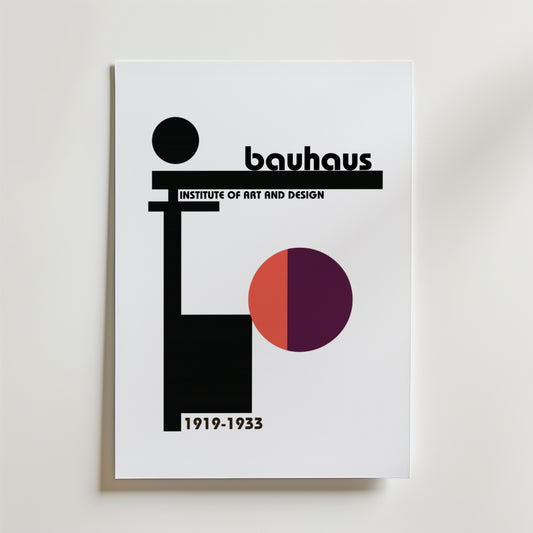 Bauhaus Art and Design Poster