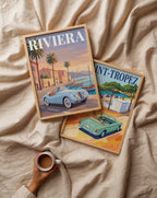 Silk Scarf Drive Poster – två posters i rum 2