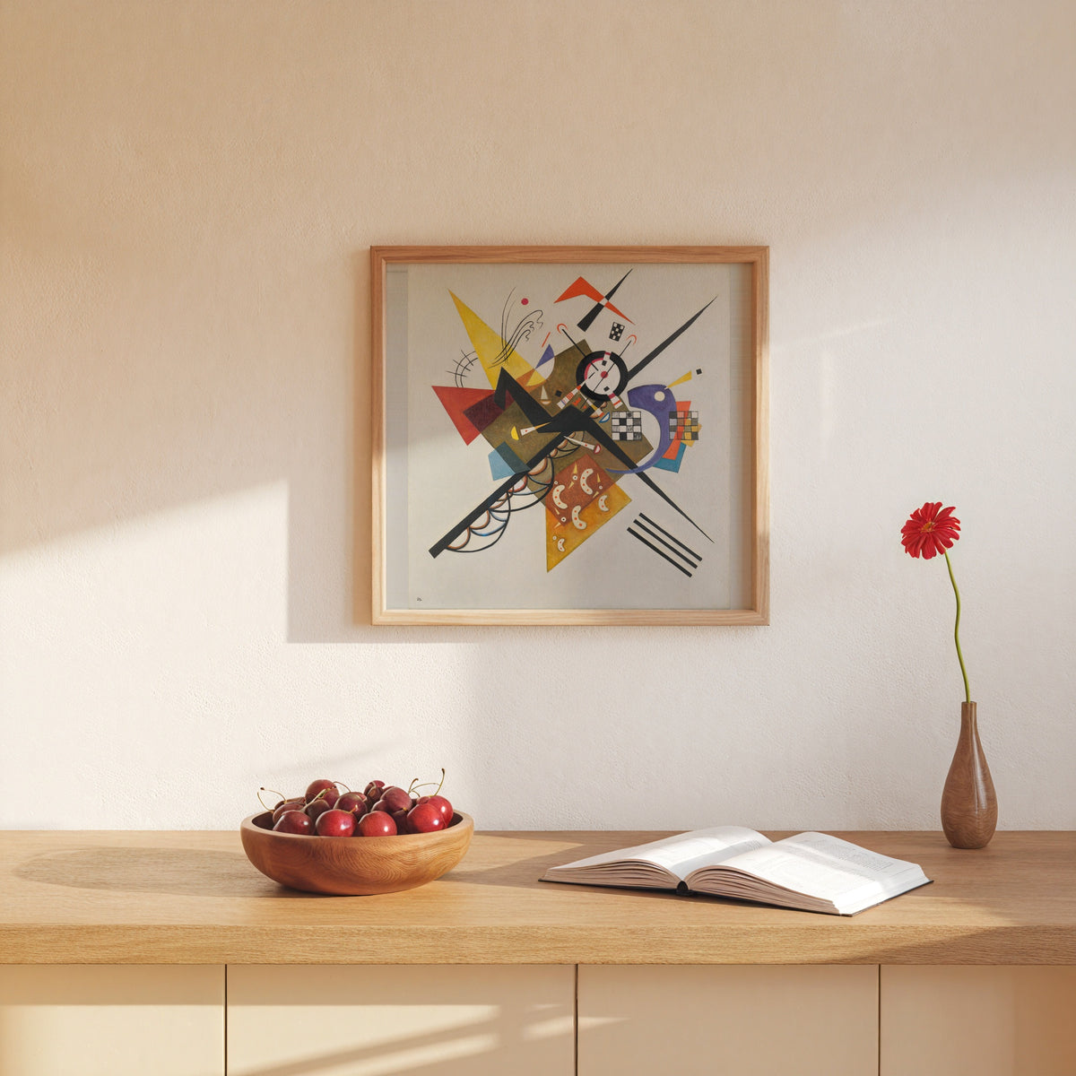 Wassily Kandinsky On White II 1923 Poster – i rum 5