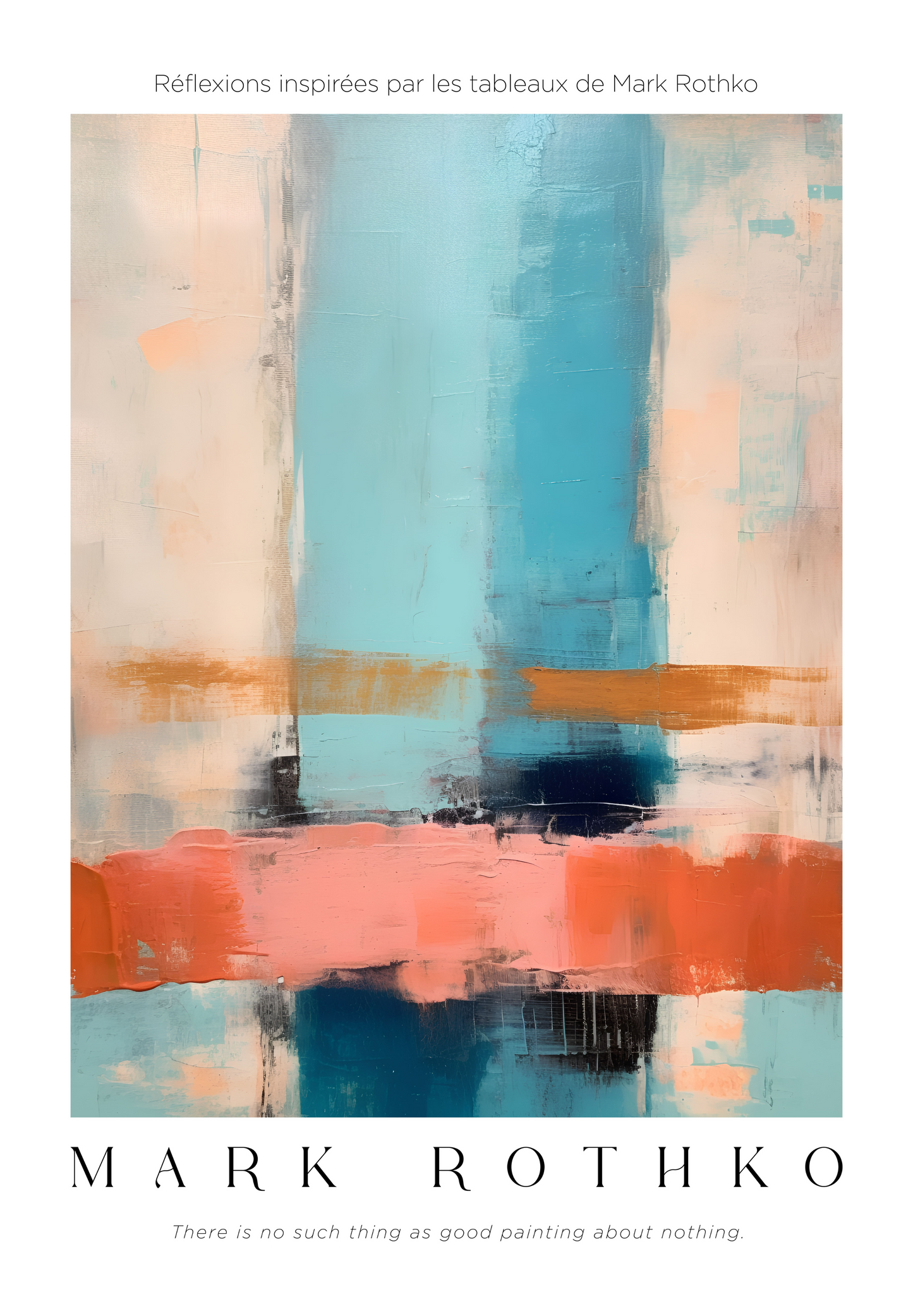 Between Sky & Sleep Mark Rothko Poster