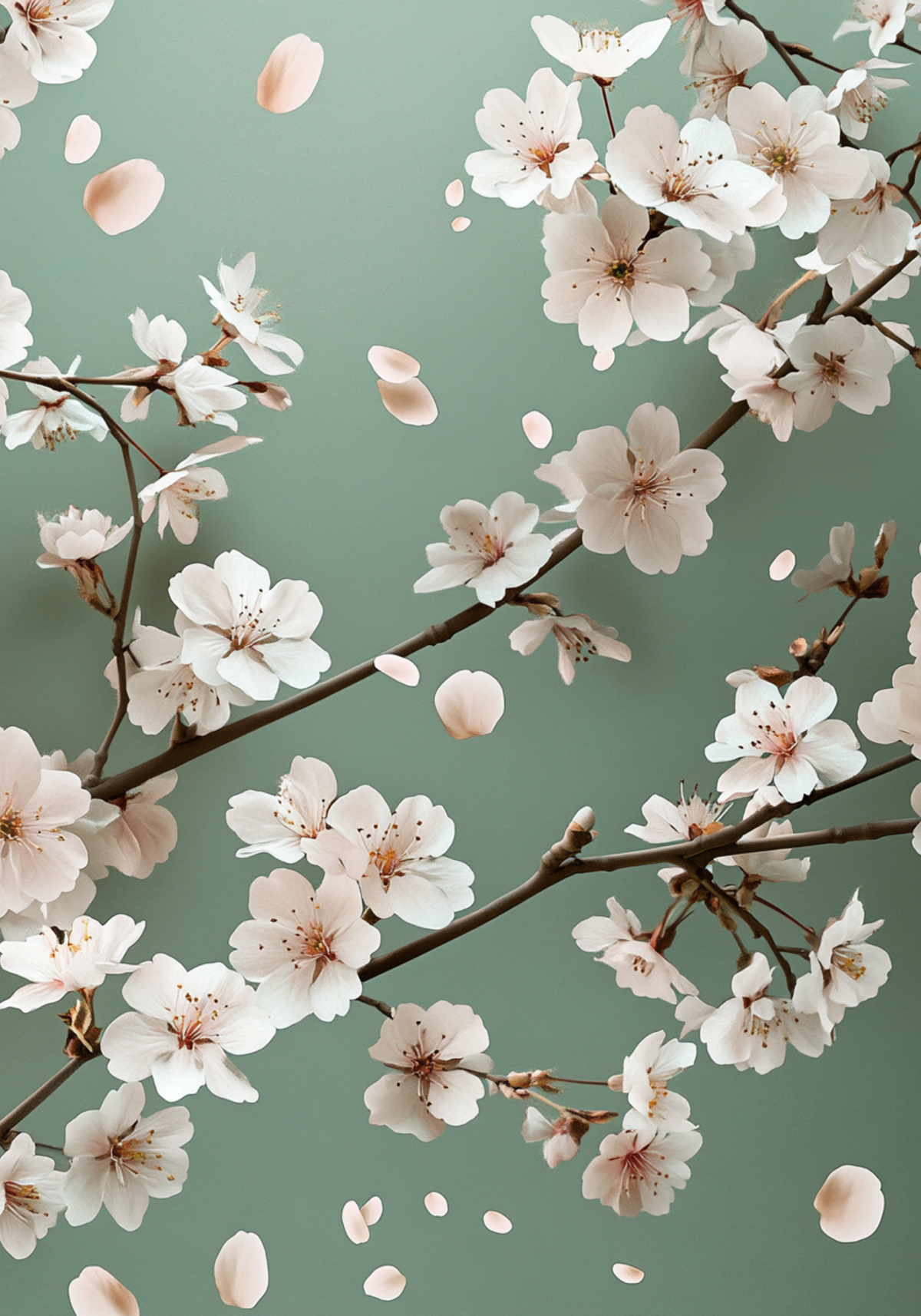 Springtime Blossom – affisch med snyggt motiv, köp enkelt hos Bozetto i flera storlekar