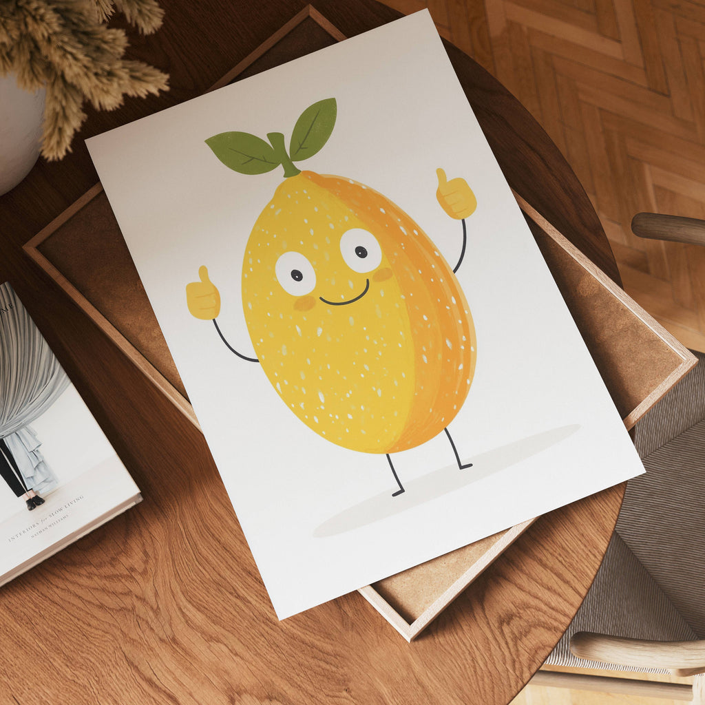 Lemon Buddy poster visad rakt fram – Bozetto affisch i hög tryckkvalitet i hög tryckkvalitet