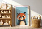 Red Panda – affisch med snyggt motiv, köp enkelt hos Bozetto i flera storlekar i hög tryckkvalitet