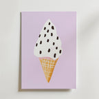 Sweet Cone – stilfullt konsttryck från Bozetto, tryckt på matt finpapper i hög tryckkvalitet