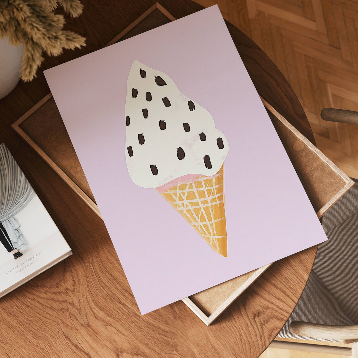 Sweet Cone poster visad rakt fram – Bozetto affisch i hög tryckkvalitet i hög tryckkvalitet