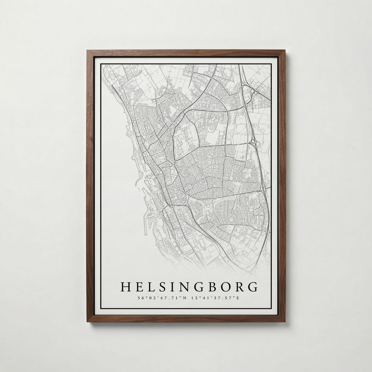 Storleksguide för Helsingborg Karta – välj din favoritstorlek hos Bozetto – nr 6