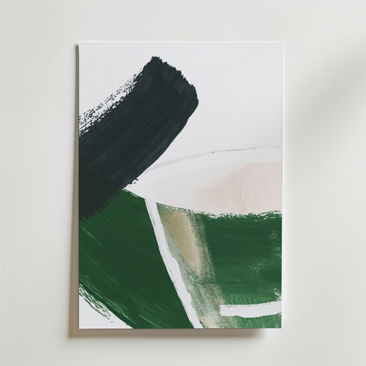 Abstract Embrace of Nature Poster