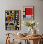Fernand Leger Still Life with Candlestick 1922 Poster – två posters i rum 3