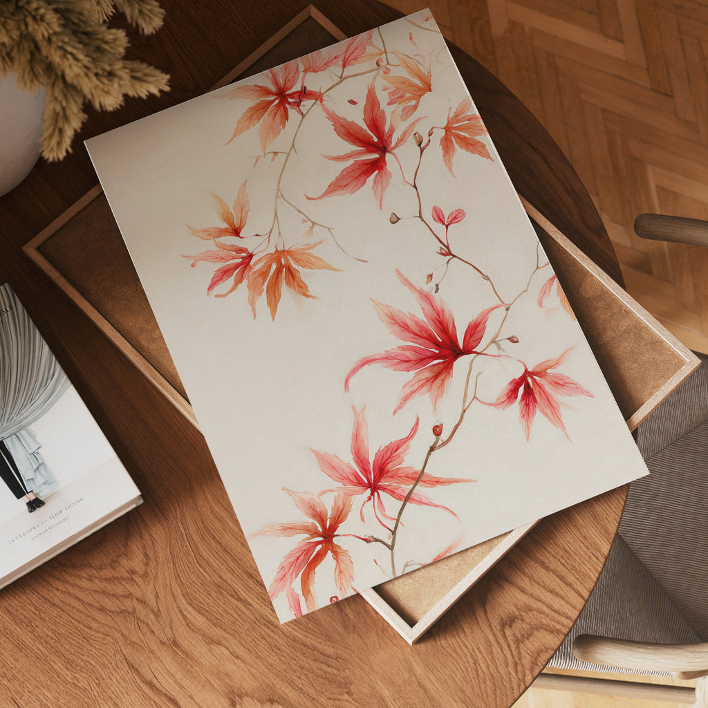 Blush Maple – Bozetto poster i hög kvalitet, perfekt för varje rum i hemmet i hög tryckkvalitet
