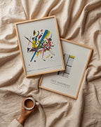 Wassily Kandinsky Small Worlds I 1922 Poster – två posters i rum 3
