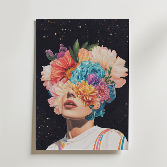 Cosmic Bloom Poster