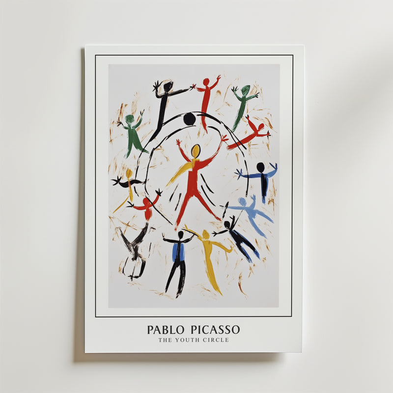 Picasso The Youth CIrcle Poster