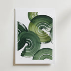 Verdant Motion No. 1 – stilfullt konsttryck från Bozetto, tryckt på matt finpapper