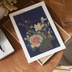 Basket of Flowers Ohara – affisch med stilfullt motiv från Bozetto i hög kvalitet