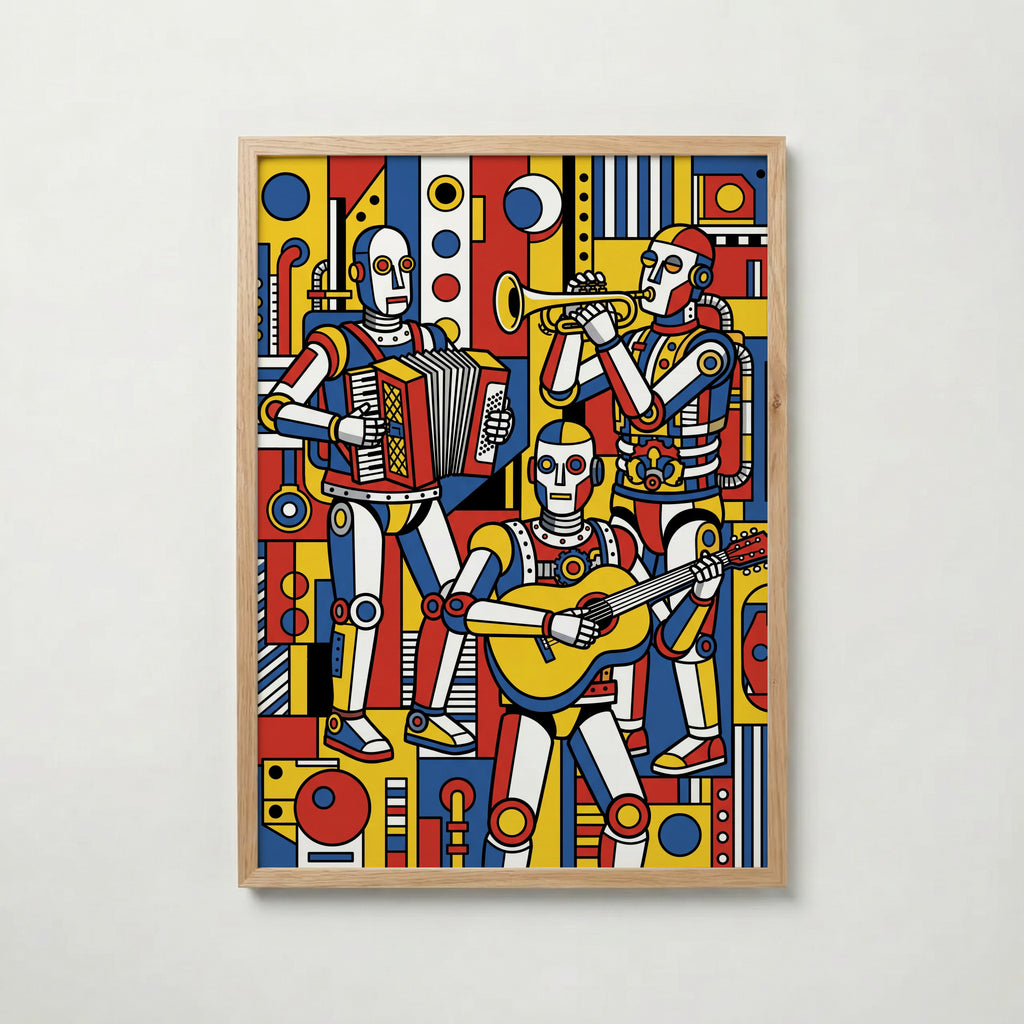 Fernand Leger The Musicians Poster – ekram
