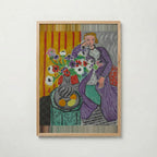 Henri Matisse Purple Robe and Anemones 1937 Poster – ekram