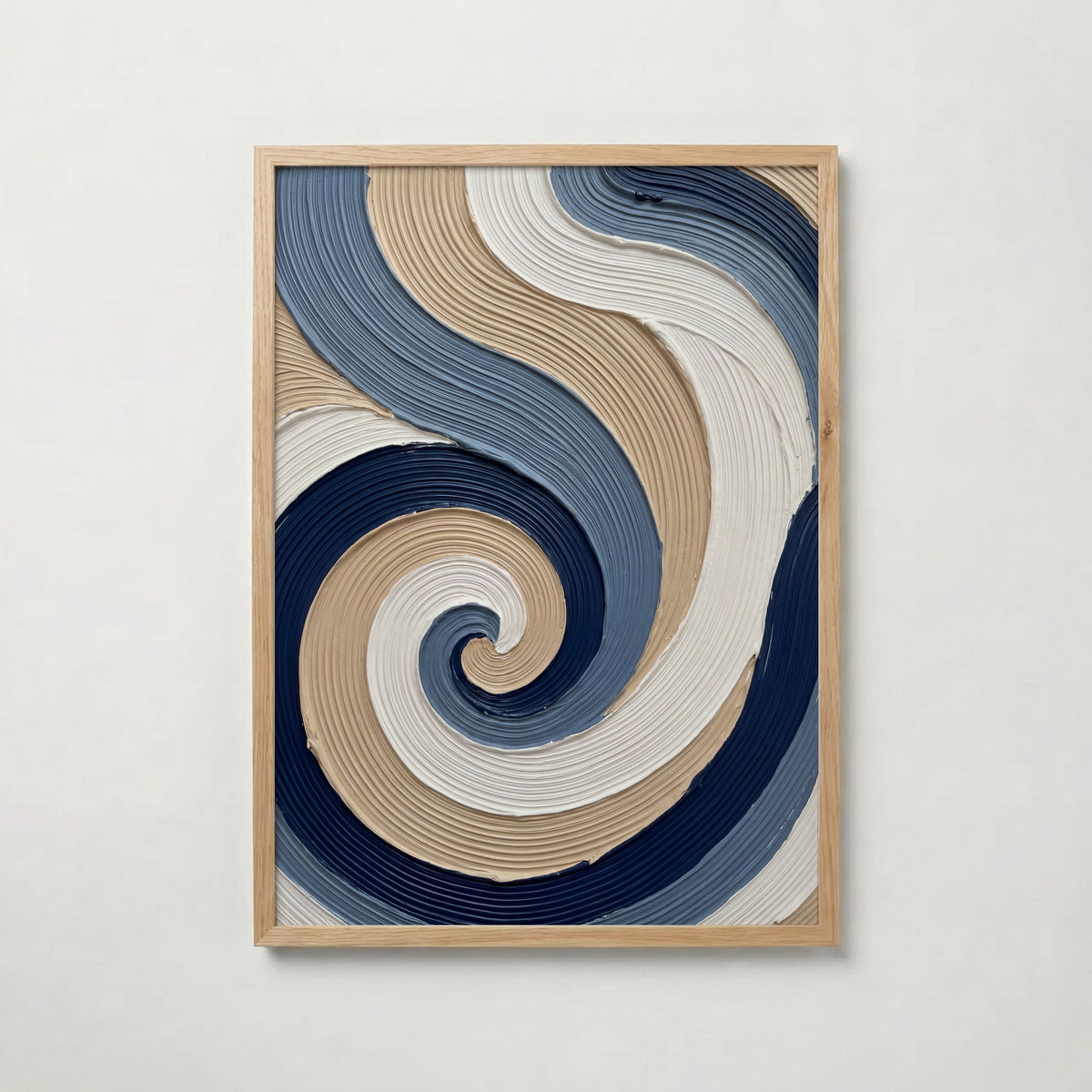 Indigo Spiral Poster – ekram