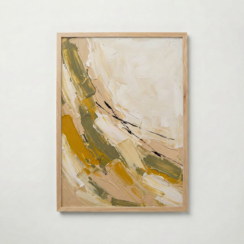 Ochre Meadow Poster – ekram