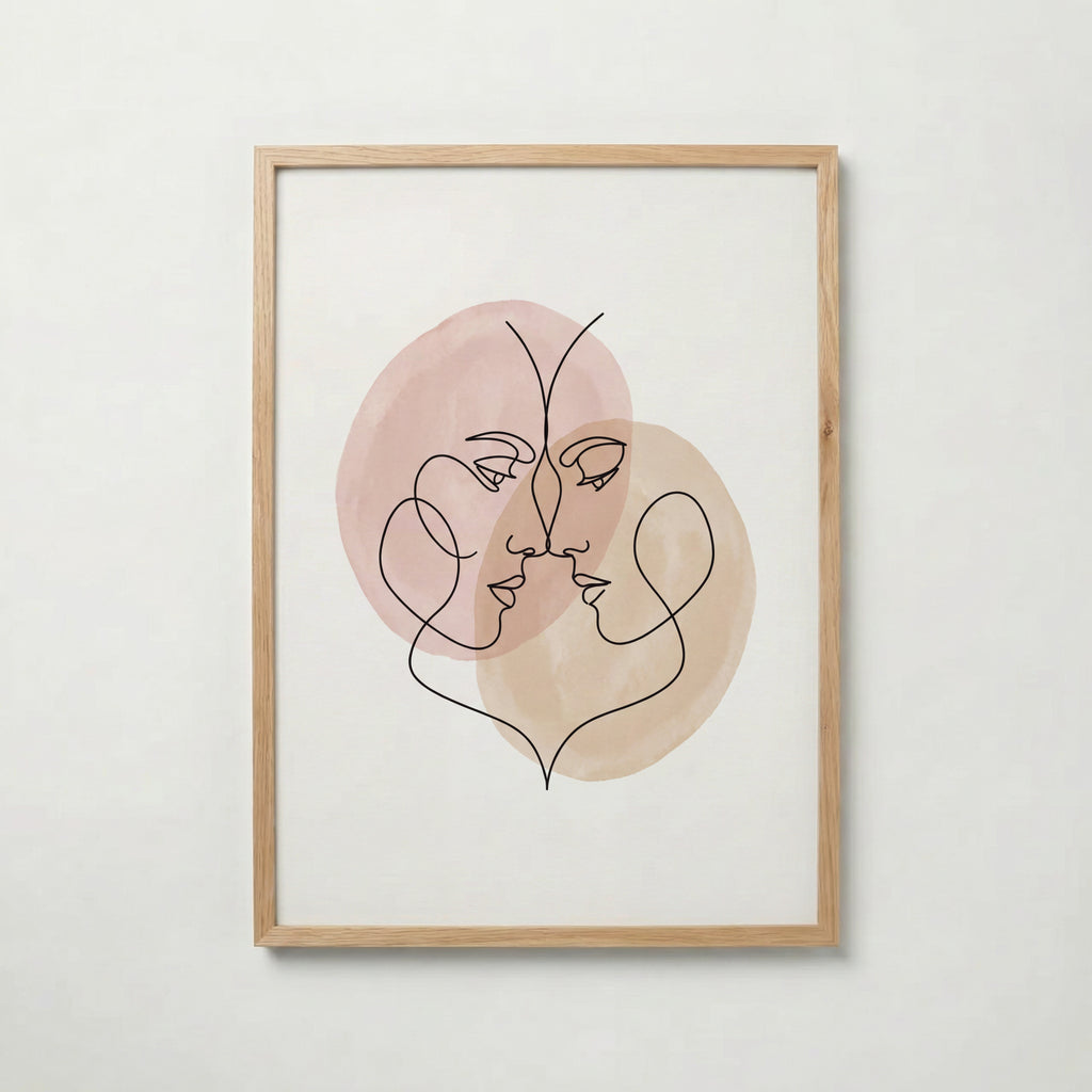 One Line Love Poster – ekram