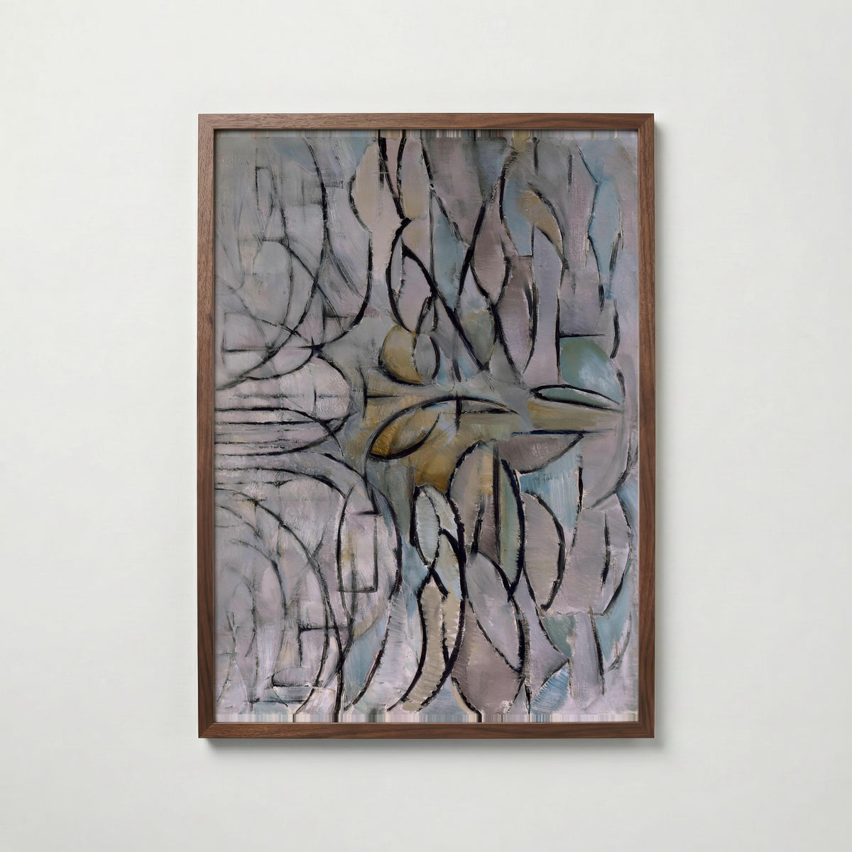 Piet Mondrian Blossoming Apple Tree 1912 Poster – valnötsram