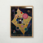 Wassily Kandinsky Accent in Pink 1926 Poster – ekram