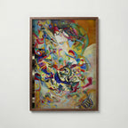 Wassily Kandinsky Composition VII 1913 Poster – valnötsram