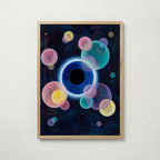 Wassily Kandinsky Night Circles Poster – ekram