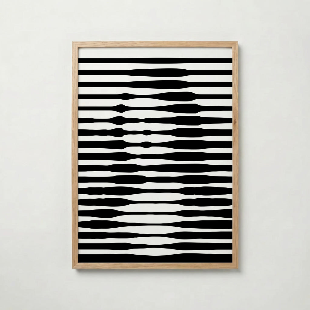 Waveform Stripes Poster – ekram