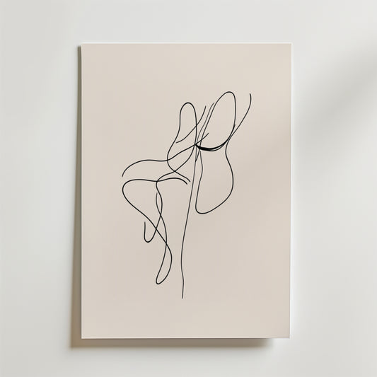 Dancing Lines Poster