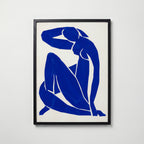 Henri Matisse Blue Nude II 1952 Poster – svart ram