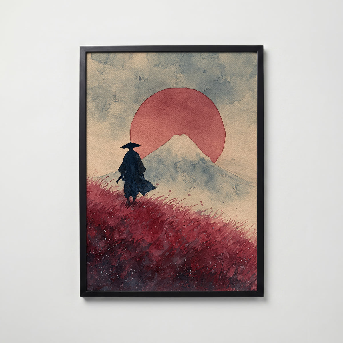 Red Sun Journey – affisch med snyggt motiv, köp enkelt hos Bozetto i flera storlekar