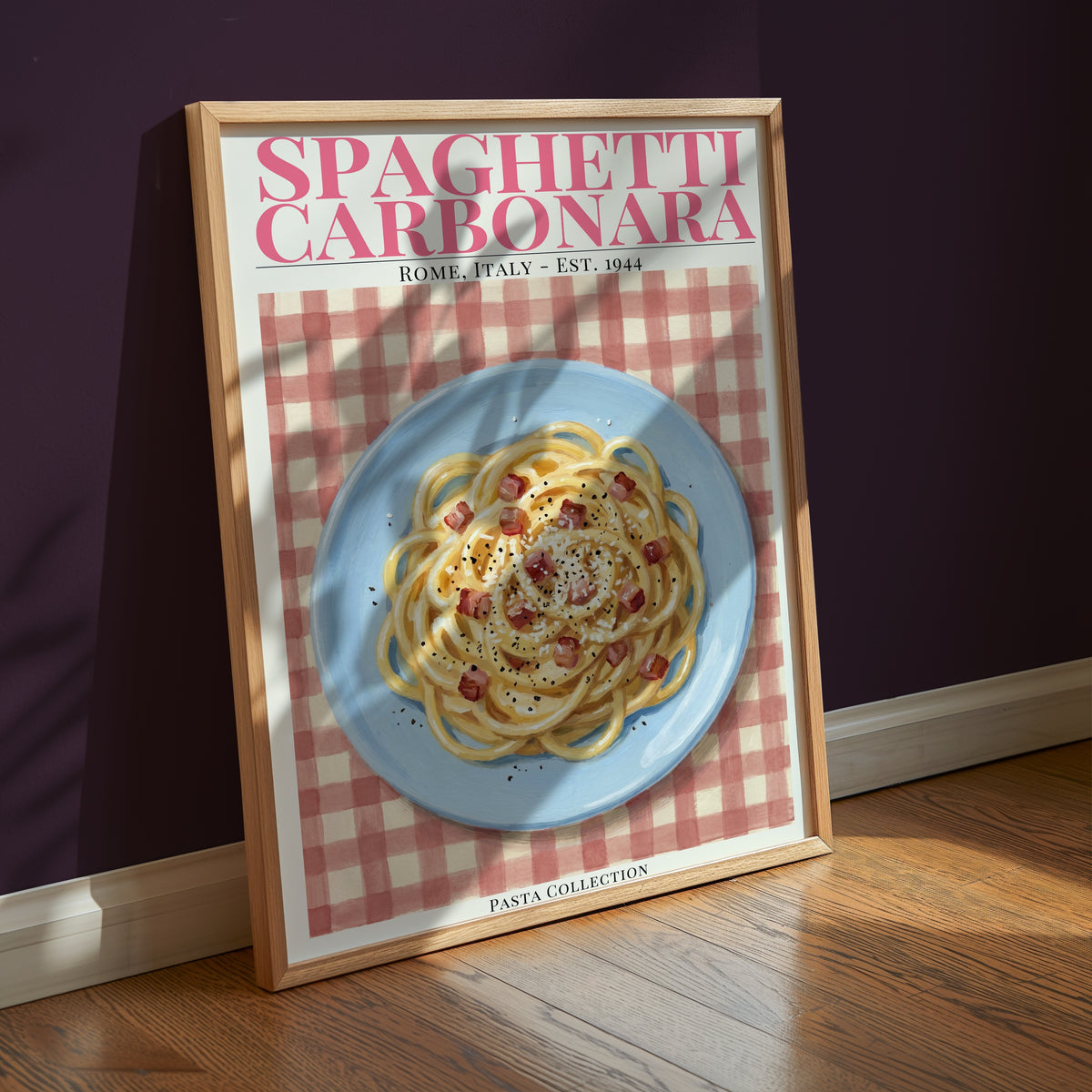 Spaghetti Carbonara Poster