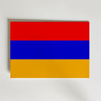 Armenia National Flag Poster – modern konst och stilren konsttryck för hemmet hos Bozetto